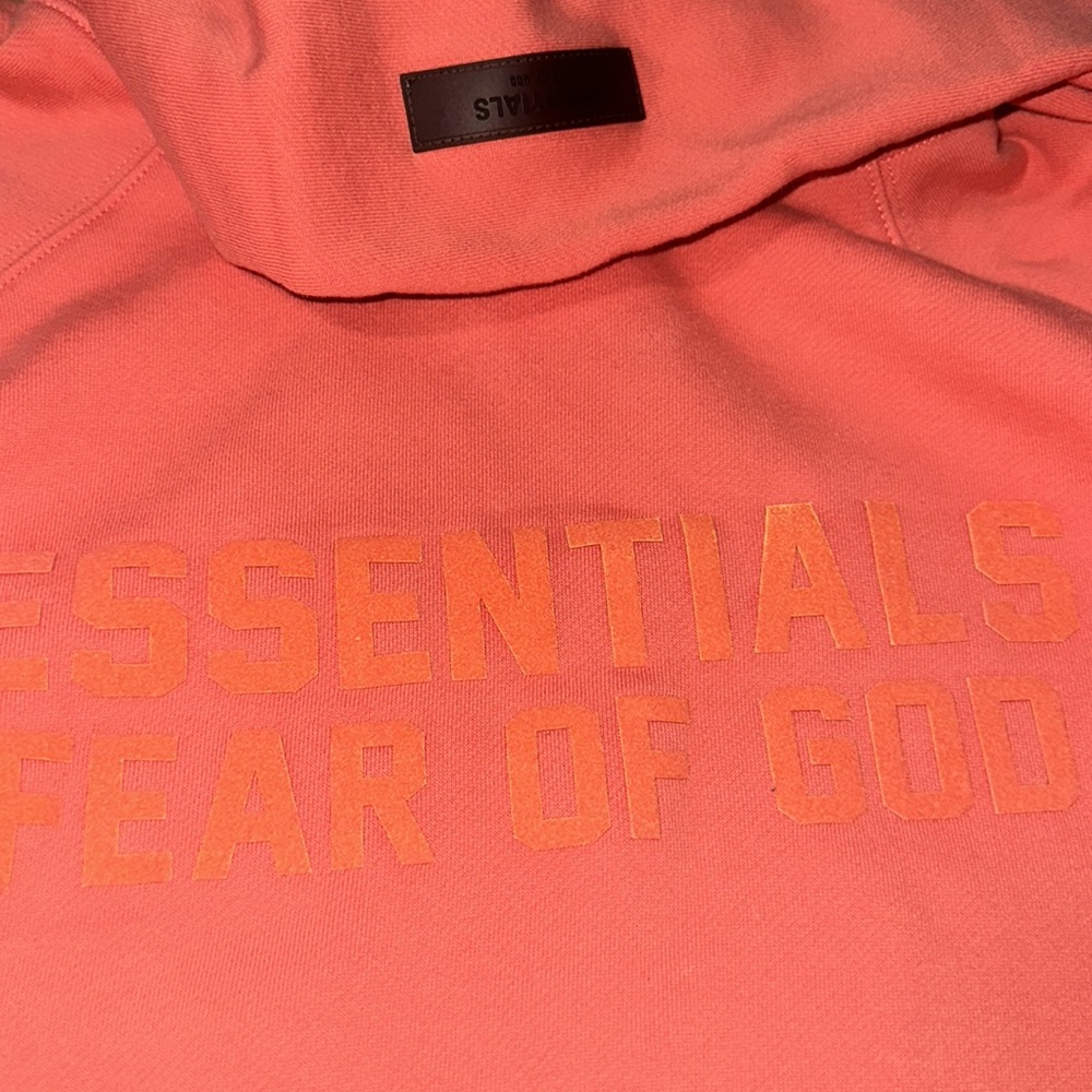 ESSENTIALS Coral Hoodie